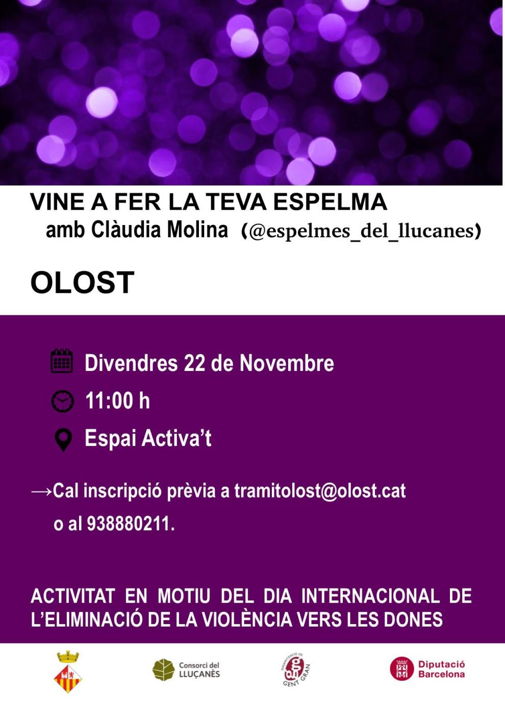 Taller per fer espelmes